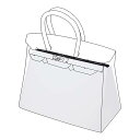 バッグピロー バッグシェイパー 形崩れ防止 バッグシェイパー 枕シェイパー バーキン適用 Birkin 25/30/35/40 Bags(ホワイト、BK25)