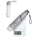 日傘 折りたたみ 超軽量 カーボン日傘 6本骨 123g-156g uvカット 100 遮光 折り畳み 晴雨兼用 5級撥水 完全遮光 レディース 遮熱 おりたたみ傘 メンズ コンパクト 風に強い 暑さ対策 【バイカラー】オフ×グレー