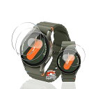 用 Galaxy Watch7 /6/5/4 40mm ガラスフィルム 保護フィルム 【3枚セット 国産旭硝子素材】 用 ギャラクシーウォッチ 7 40mm 強...