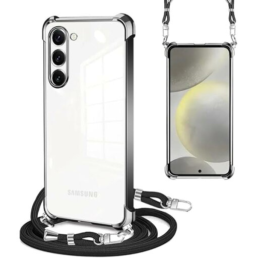Galaxy S24/S25 ケース クリア ショルダーストラップ galaxy s24/s25 スマホケース 耐衝撃 サムスン 肩掛け 縄掛け サムスン ギャラクシーS25 ケース 韓国 透明 TPU ストラップ付き 携帯ケース 薄型 軽量 紐付き Galaxy S24/S25 ケース クリア ショルダーストラップ galaxy s24/s25 スマホケース 耐衝撃 サムスン 肩掛け 縄掛け サムスン ギャラクシーS25 ケース 韓国 透明 TPU ストラップ付き 携帯ケース 薄型 軽量 紐付き