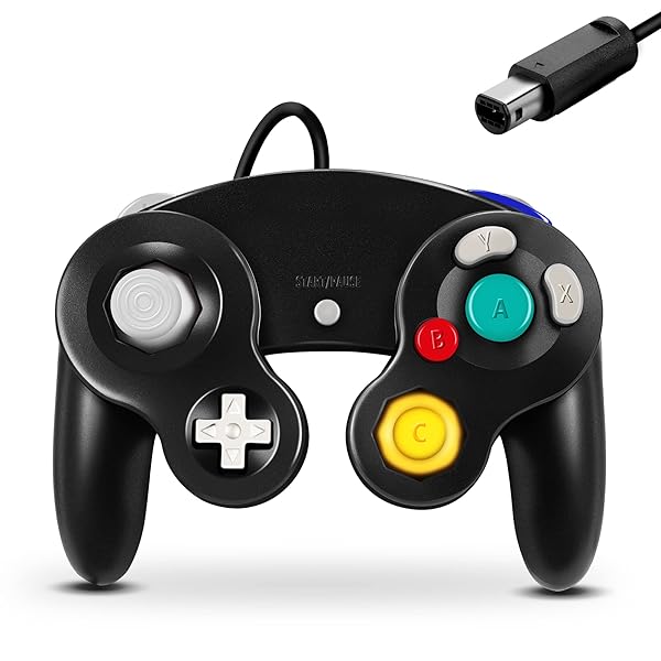 ゲームキューブコントローラー、Wii Nintendo Gamecube用クラシック有線コントローラ