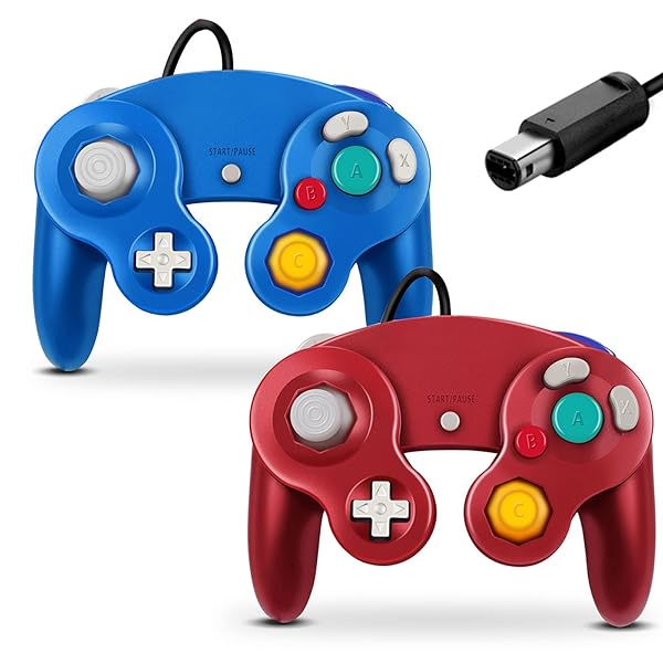 ゲームキューブコントローラー、Wii Nintendo Gamecube用クラシック有線コントローラ