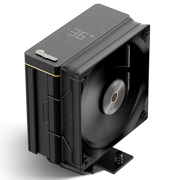 Iota A40 BK CPUクーラー 高性能ファン 4本の銅製ヒートパイプ付き 1つ 120mm FDB PWM 静音ファン搭載 CPUファン 空冷CPUクーラー am4 am5 冷却ファン CPU cooler エアクーラー am4 TDP 22