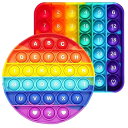 スクイーズ玩具 (数字1~30)プッシュポップ 知育おもちゃ 学習玩具 ボードゲーム プッシュポップバブル ストレス解消グッズ 減圧おもちゃ 洗える可能 子供大人兼用 誕生日 プレゼント