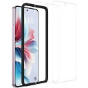 oppo reno 11a ガラスフィルム【(2枚)ガラスフィルム+ガイド枠付き】ガラスフィルム OPPO Reno11 A 用 国産硝子素材製 強化 ガラス ...