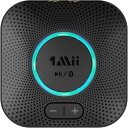 bluetooth 5.2 レシーバー オーディオ ブルートゥース 受信機 APTX HD aptx LL 低遅延 AAC RCA / 3.5mm AUX 対応 自動接続 音量調整付き 2台同時接続可能 充電不要 超長ワイヤレス受信距離(屋外:35m(2)