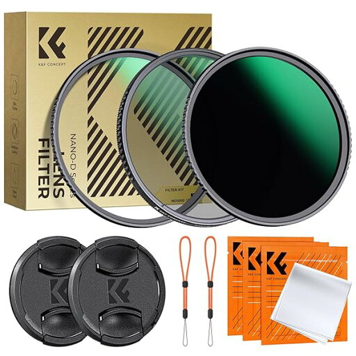 62mm フィルターセット ND1000+レンズ保護フィルター + CPLフィルター + レンズキャップ + クリーニングクロス 24層コーティング 薄枠 レンズ保護用 減光 反射除去 撥水防塵 NDフィルター 円偏光フィルター MCUVフィルター( 62mm フィルターセット ND1000+レンズ保護フィルター + CPLフィルター + レンズキャップ + クリーニングクロス 24層コーティング 薄枠 レンズ保護用 減光 反射除去 撥水防塵 NDフィルター 円偏光フィルター MCUVフィルター(