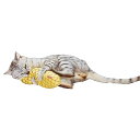 猫用おもちゃ ひんやりけりぐるみ パイナップル