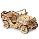 3D木製パズル トオフロードカー オフロード車両 立体パズル 動く木製車 メカニカルクラフト 手芸 DIY 機械式 大人用 14歳+ 誕生日 組み立てキット おもちゃ 趣味 クリスマス バレンタインデー ヴィンテージ 装飾 自宅 インテリア 誕生日ギ