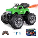 ラジコンカー こども向け オフロード ジープ 充電式バッテリー2個付き RCカー リモコンカー 1/18 360度回転 四輪駆動 スタントカー ヘッドライト フォグランプ付き 2.4GHz無線操作 ラジコン 車 おもちゃ 人気 クリスマス プレゼント