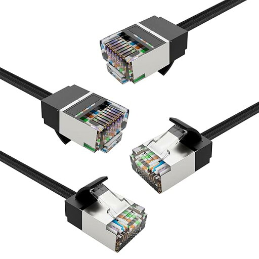 Lanケーブル スリム CAT6 極細イーサネットケーブル 1.0Gbps/250MHz より線 メッシュ高耐久ナイロン 防水ネットワーク接続線 PoE給電 ポータブルランコード 高速ギガビット UTPインターネットケーブル 柔らかい 隙間/出張/旅 Lanケーブル スリム CAT6 極細イーサネットケーブル 1.0Gbps/250MHz より線 メッシュ高耐久ナイロン 防水ネットワーク接続線 PoE給電 ポータブルランコード 高速ギガビット UTPインターネットケーブル 柔らかい 隙間/出張/旅