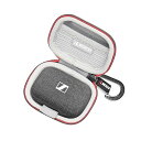 収納ケース ゼンハイザーSennheiser MOMENTUM True Wireless 4/3 ワイヤレスイヤホン対応(ブラック)