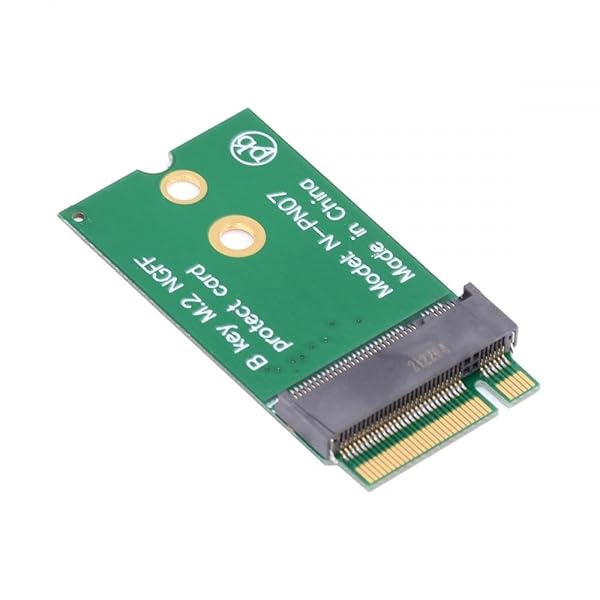 アダプター NGFF B-Key 22x30mmから22x42mm オス-メス延長アダプター 2230 SSD LTEカード用