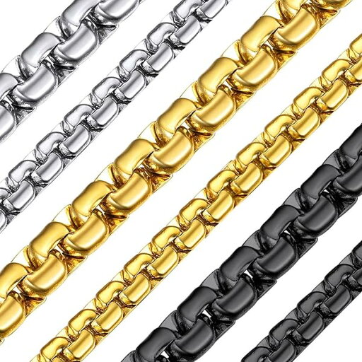 ネックレス メンズ チェーンのみ サージカルステンレス ブラック 黒 金属アレルギー対応 錆びない 長さ75cm 幅4mm ネックレス メンズ チェーンのみ サージカルステンレス ブラック 黒 金属アレルギー対応 錆びない 長さ75cm 幅4mm