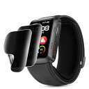 【2枚セット】Huawei Watch D 用 覗き見防止フィルム【柔らかいTPU素材 24時間自動修復技術】HUAWEI WATCH D 対応 保護ガラスフィルム【インストールツール付き】浮き防止 高透過率 貼り付け簡単 柔軟性TPU制 HUAWE