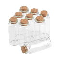 6個の1オンスコルク栓ガラス瓶、コルク栓、装飾瓶/貯蔵タンク-30 X 70 X 17 mm(3)