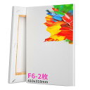 【2枚/セット】キャンバス 張りキャンバス F6 油絵 キャンバス 画材 画布 油絵 絵画 410x318mm 張りキャンバス キャンバス絵画 キャンバス画材 ...