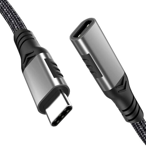 USB Type C 延長 ケーブル 0.5M USB C to USB C 延長 【10Gbpsデータ転送 100W急速充電】 USB3.2 Gen2標準 PD対応 タイプc 延長ケーブル 高耐久ナイロン編み USB Type C 延長 ケーブル 0.5M USB C to USB C 延長 【10Gbpsデータ転送 100W急速充電】 USB3.2 Gen2標準 PD対応 タイプc 延長ケーブル 高耐久ナイロン編み