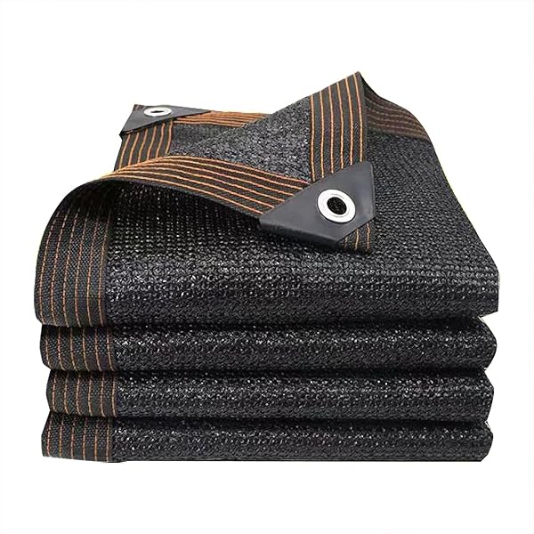 日よけ シェード4M*4M 遮光ネットブラック 日除け止めネット 農業用 植物 園芸用 高密度の厚さのポリエチレン 紫外線耐性があり 複数のサイズオプション 2m 3m 4m 5m 6m 8m 10m 12m 15m