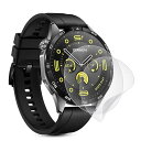 【アンチグレア フィルム 2枚セット】対応 HUAWEI WATCH GT4 46mm 保護フィルム 軟 TPU素材 for GT4 46mm保護フィルム 貼り付け簡単/全面保護/気泡ない/指紋防止/スクラッチ防止/傷つきにくい for HUAWEI(2)