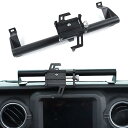 Jeep JL Dash用携帯電話マウント 2018-2023 Jeep Wrangler JL JLU Sport Rubicon Sahara & Gladiator JTに対応