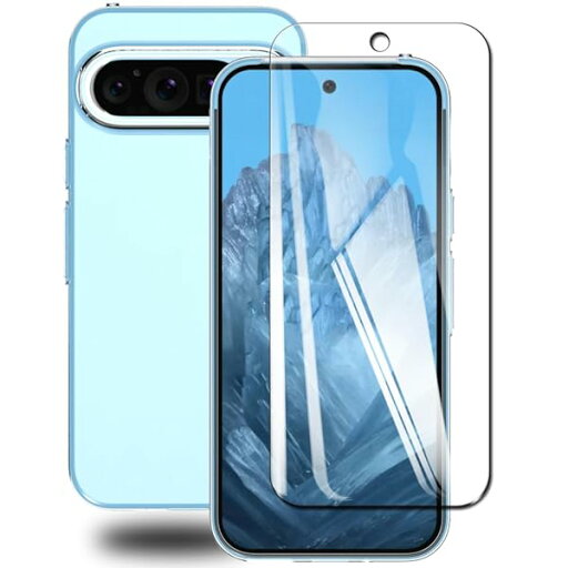 Google Pixel 9用のケース+Google Pixel 9 Proフィルム【日本製素材旭硝子製】全面吸着 高透過率 硬度9H ラウンドエッジ加工 グーグルピクセル9プロガラスフィルム+グーグルピクセル9 ケース 薄型軽量 衝撃吸収 傷つけ防 Google Pixel 9用のケース+Google Pixel 9 Proフィルム【日本製素材旭硝子製】全面吸着 高透過率 硬度9H ラウンドエッジ加工 グーグルピクセル9プロガラスフィルム+グーグルピクセル9 ケース 薄型軽量 衝撃吸収 傷つけ防