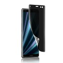 FOR Xperia XZ3 フィルム 【覗き見防止】柔らかい TPU素材 サラサラ タッチ感 極薄 エク スペリア XZ3 保護フィルム 全面保護/プライバシー保護/反射防止/浮き防止/気泡レス/キズ修復/撥油性/防指紋 覗き見防止 SOV39 S