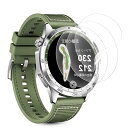 【3枚セット】HUAWEI WATCH GT4 46mm フィルム 柔らかいTPU素材 自動修復 簡単な貼り付け方 HUAWEI スマートウォッチ GT4 46mm TPU保護フィルム 気泡ゼロ 高感度 指紋防止 取り付け簡単 ケースと干渉せず GT
