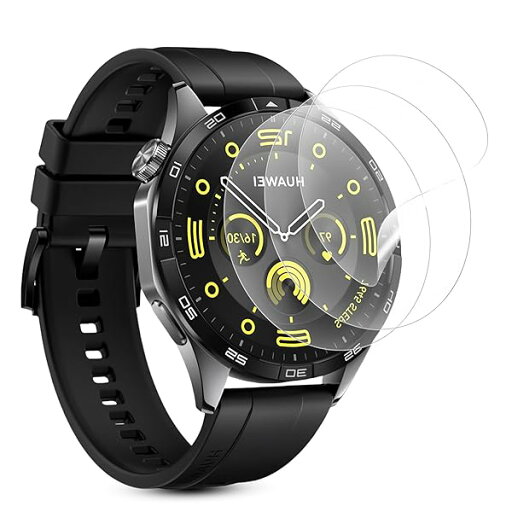 【3枚セット】For HUAWEI WATCH GT4 46mm フィルム for GT4 46mm 保護フィルム TPU製・縁を浮かない・高透過率・超薄型・指紋防止・画面鮮やか高精細・貼り付け簡単 for HUAWEI スマートウォッチ GT4 4 【3枚セット】For HUAWEI WATCH GT4 46mm フィルム for GT4 46mm 保護フィルム TPU製・縁を浮かない・高透過率・超薄型・指紋防止・画面鮮やか高精細・貼り付け簡単 for HUAWEI スマートウォッチ GT4 4