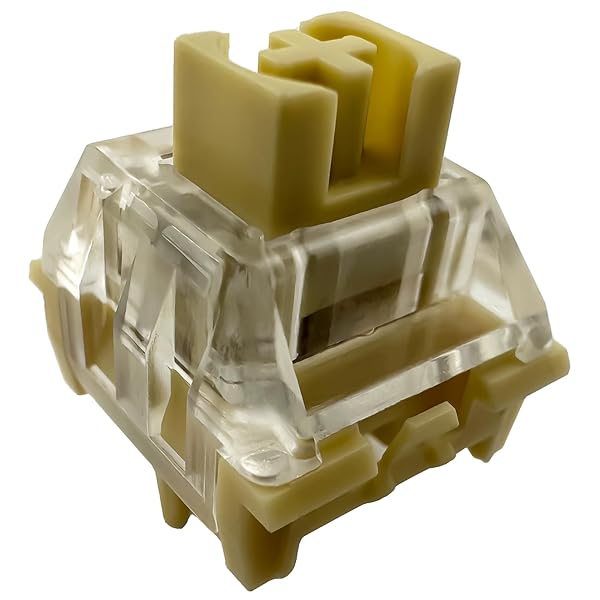 Kailh Midnight PROスイッチ メカニカルゲームキーボード用、5ピン/40gf タクタイル/サイレントスイッチ(ミッドナイトタクタイル、36個)
