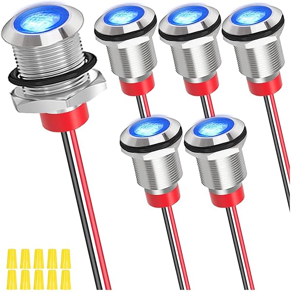 6 12mm DC 12-24V 1A  LED ζ°ɽɿ忮פΥѥåȤΥå֤ΥȥåΥܡȤΥ󥸥Υơ饤ȤΤ 150mm ֥Ĺ˹դƤ