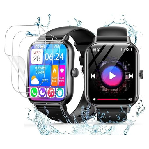 【 2025新しいバージョン】mearens スマートウォッチ 2.01インチ 保護フィルム(3枚入り)24時間内気泡自動消え TPU製 超薄型 高透過率(反射低減) 耐指紋 撥油性 mearens 保護フィルム 【 2025新しいバージョン】mearens スマートウォッチ 2.01インチ 保護フィルム(3枚入り)24時間内気泡自動消え TPU製 超薄型 高透過率(反射低減) 耐指紋 撥油性 mearens 保護フィルム