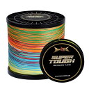 ヘラクレス PEライン 釣り糸 4本編み マルチカラー 35lb 150yds 137m