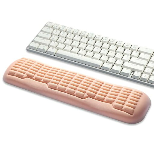 エルゴノミクス3.0アップグレード コンパクトキーボードリストレスト 波形カーブサポート 高反発メモリーフォーム 滑り止め付き 手首サポート 快適なタイピング体験(ピンクベージュ) エルゴノミクス3.0アップグレード コンパクトキーボードリストレスト 波形カーブサポート 高反発メモリーフォーム 滑り止め付き 手首サポート 快適なタイピング体験(ピンクベージュ)