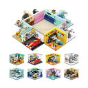 ブロックセット 8セット 夢のハウス 建物 おもちゃ ビルディングブロック レンガモデルキット 組み立て 立体パズル ミニレンガ ビルディング シティ 街並み モデル 大人 男の子 女の子 8歳+ ホビー 誕生日 プレゼント ギフト 贈り物 1273