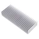 1個 ヒートシンク パワーアンプ用 熱暴走対策 150mmx60mmx25mm 冷却フィン アルミニウム製 放熱板 DIYキット ICチップ MOSFET 回路基板 ハイパワーLEDアンプに適用