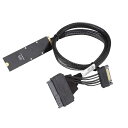 M.2ケーブル U.2-M.2ケーブル 32Gbps / P4510、P3500、P3600、750シリーズ、P3700シリーズ900、P3520 U.2 nvme SSDの 983 DCT、PM963のサポート