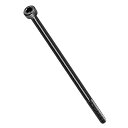 六角穴付ボルト(M4-0.7x100mm)10個 炭素鋼アレンソケットドライブメトリック全ねじ酸化物 機械等級12.9内部六角ネジUNC粗いねじ 黒色