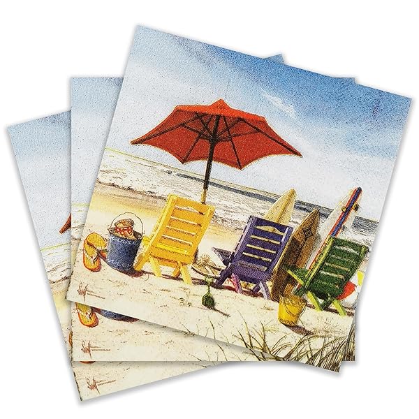 色紙カクテルナプキン 20枚 シャビーシックナプキン 結婚式 ディナー ティーパーティー シャワー ビーチ