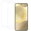 【2枚入り+ガイド枠付き】Galaxy S24 5G SCG25 /S25 ガラスフィルム (2枚) 国産硝子素材製 強化ガラス SC-51E SM-S921Q...