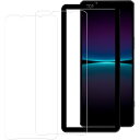 【2枚入り+ガイド枠付き】Xperia 1 IV 5G 第4世代 SOG06 SO-51C ガラスフィルム (2枚) 国産硝子素材製 全面保護 SOG06 強化...