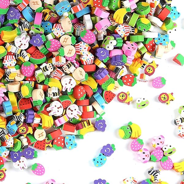 ミニ消しゴム おもしろ消しゴム ミニ消しゴム詰め合わせ 約100個 可愛い消しゴム 鉛筆消しゴム 子供用 ..