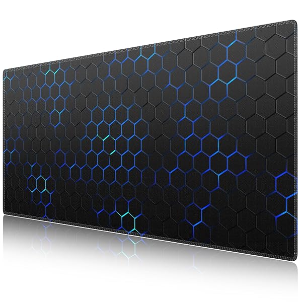 マウスパッド ゲーミング 大型 北欧風柄 デスクマット90x40cm 耐水性 清潔しやすい 滑り止め ゴムベースデスクマット 仕事 ゲーム オフィス ホーム用-SBD7