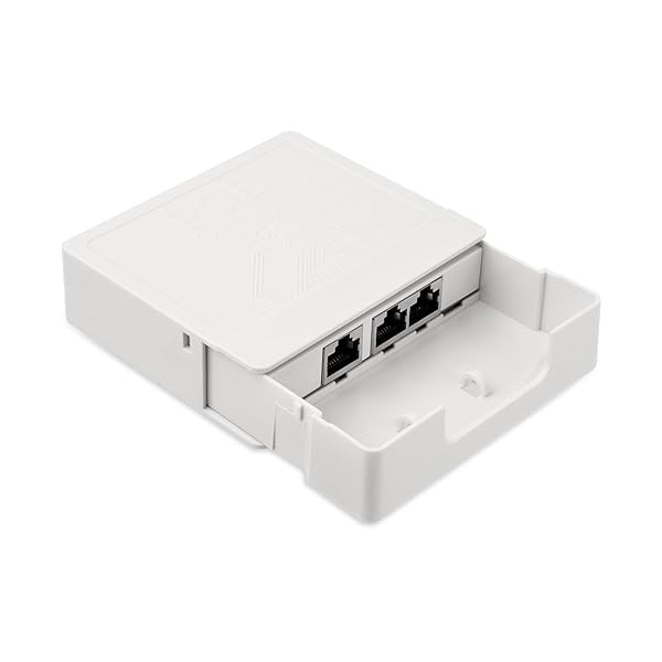 IP67 防水 2 ポート PoE エクステンダー、PoE リピーター 100m/250m 屋外延長、IEEE802.3af/at 準拠、1 入力 2 出力 アダプター、10/100Mbps RJ45、プラグ アンド プレイ (WPOE6003-X)