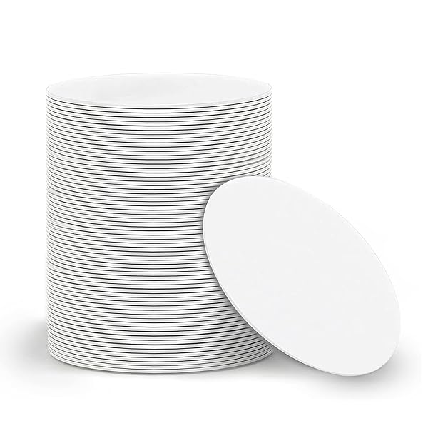 NFCタグ NTAG215 コイン型カード (ホワイト, 50枚セット) NFCコイン 円形 直径25mm 504バイトAmiibo対応用 ショートカットアプリ対応