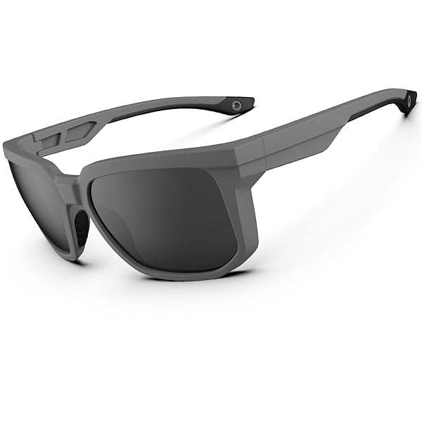 サングラスメンズ女性偏光スポーツサングラス100％UV保護柔軟な軽量TR90フレームサングラス釣りゴルフ..