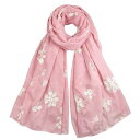 ストール ギフト 薄手 刺繍 母の日 人気 プレゼント レトロ風 大判ストール ショール 誕生日 綿 ...