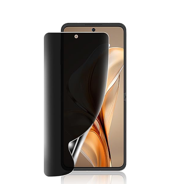 楽天彩り堂FOR Libero Flip/nubia Flip 5G/ZTE nubia Flip2 フィルム 【覗き見防止】柔らかい TPU素材 サラサラ タッチ感 極薄 zte Libero Flip/nubia Flip 5G 保護フィルム 全面保護/プ