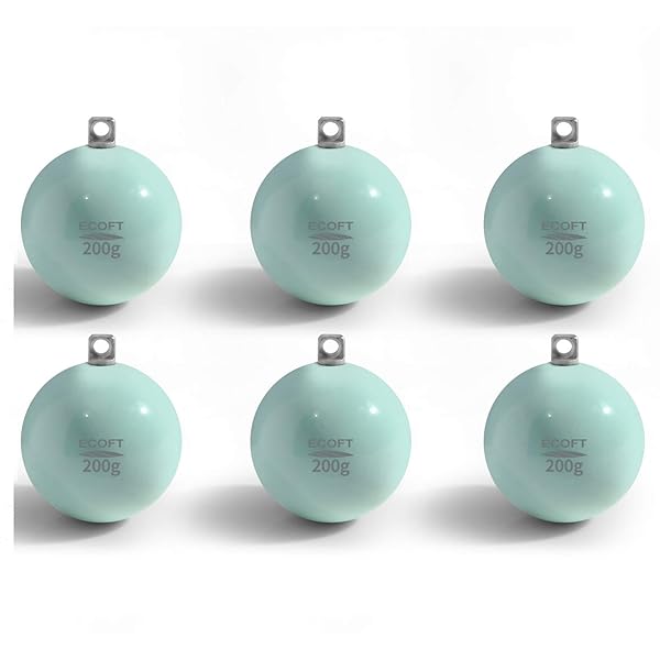 無鉛オモリ20g~200g球体ボール型丸玉釣りおもりコーティングされた釣りオモリシンカー深くまでに沈む錘..