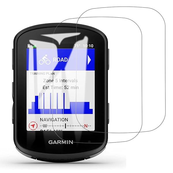 ガラスフィルム 【2枚セット】 GARMIN(ガーミン) Edge 540 840 用 ガラスフィルム 日本旭硝子素材採用 高透過率 薄型 硬度9H 飛散防止処理 2.5D ラウンドエッジ加工 自動吸着 GARMIN(ガーミン) Edge 840 5